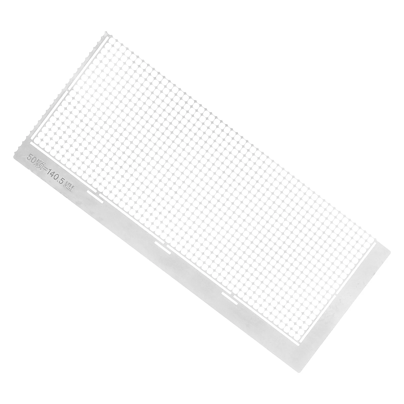 

DIY Rhinestones Drawing Locators Stainless Steel Mesh Ruler 1020 Blank Grids Precision Alignment DIY Crafts Painting Fix Tool