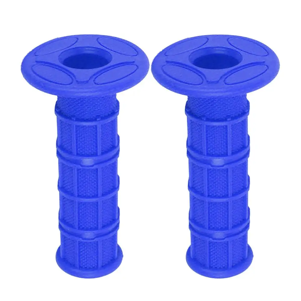 

1 Pair Blue Rubber Motorcycle Electric Dirtbike Handlebar Grips Fit for Sur-Ron LBX X-Series