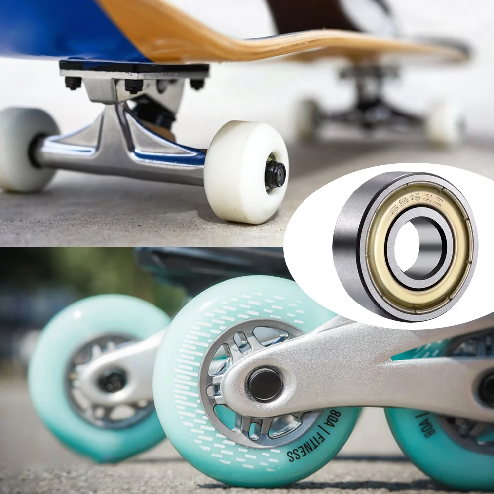 

100 шт. шарикоподшипники радиальные подшипники из углеродистой стали миниатюрные подшипники подшипники для скейтбордов лонгбордов