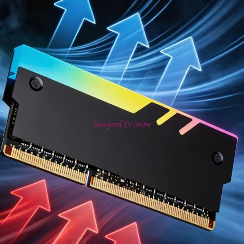 N3UC DDR5432 Gaming RAMs Memory Heatsink with Metal Construction And ARGB