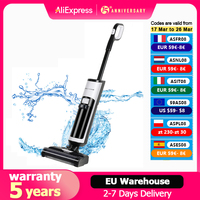 Liectroux i7 Pro Cordless Vacuum Cleaner for Wet And Dry Cleaning, Smart Washing for Home Multi Surface Floor,14Kpa, Self-drying