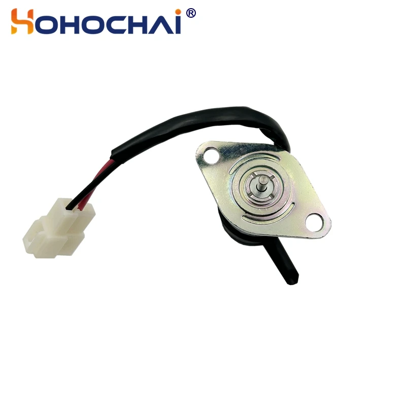 16271-60012 16271-60010 12V Fuel Shutoff Solenoid  Kubota 052600-4151 052600-4150 Stop Solenoid Excavator Part