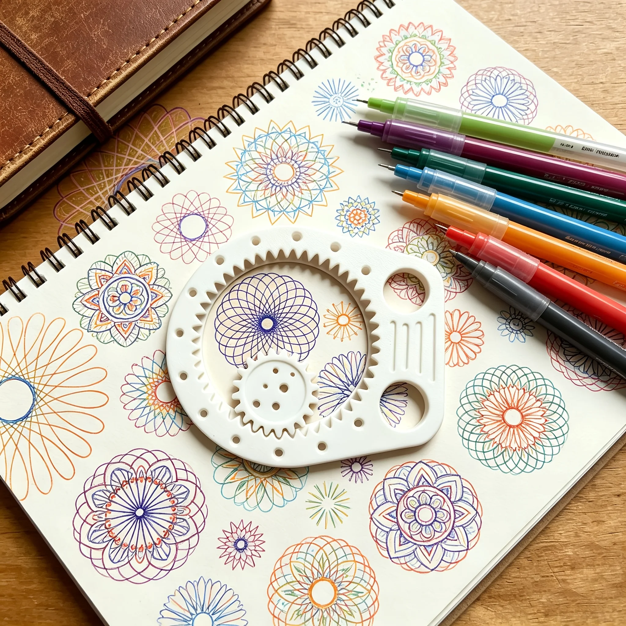 3D Printing Journal - 3pcs twistable gear drawing tool set,