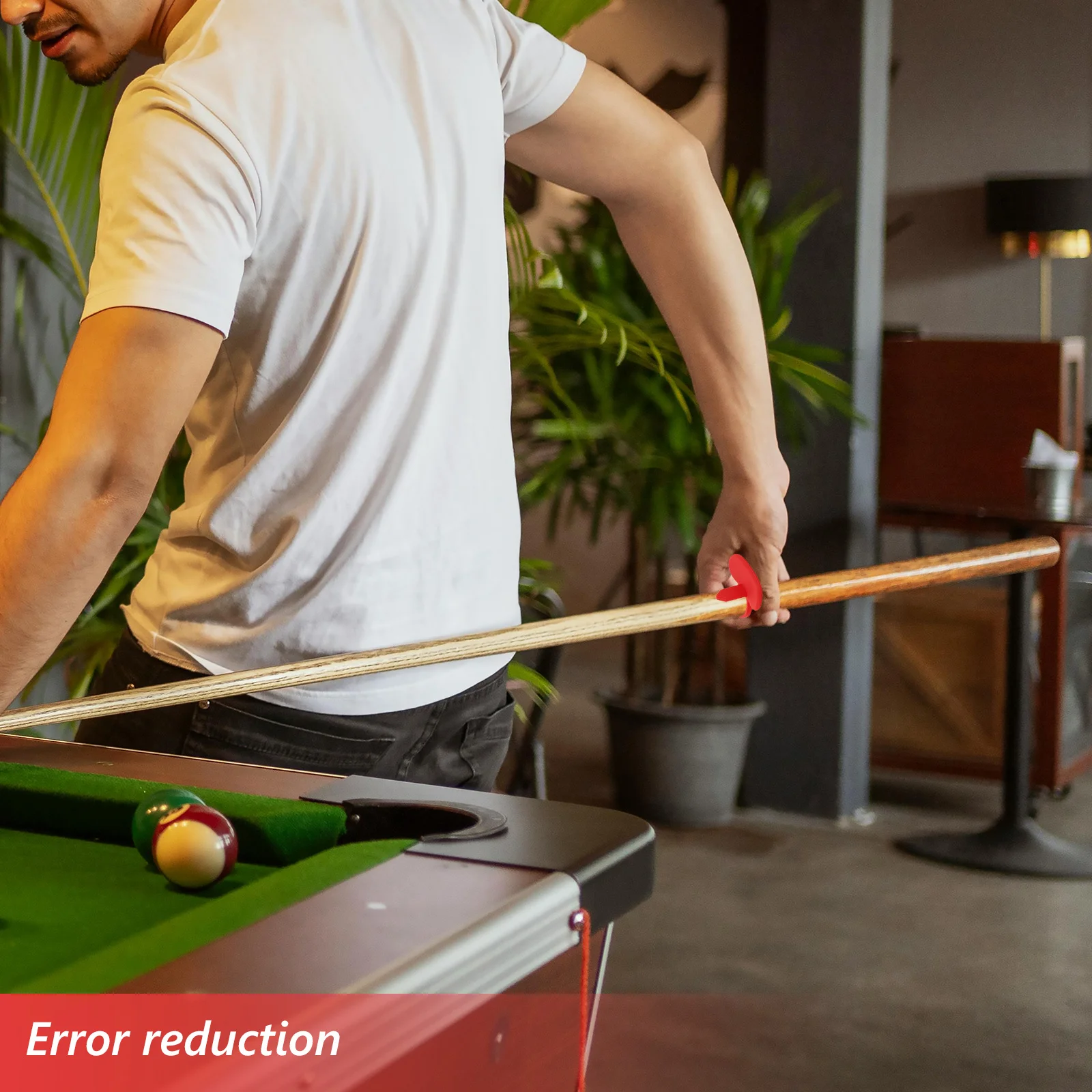 

Billiard Stroke Trainer Bracelet Adjustable Wrist Support For Accurate Shot Aiming Practice Tool Billiards Training