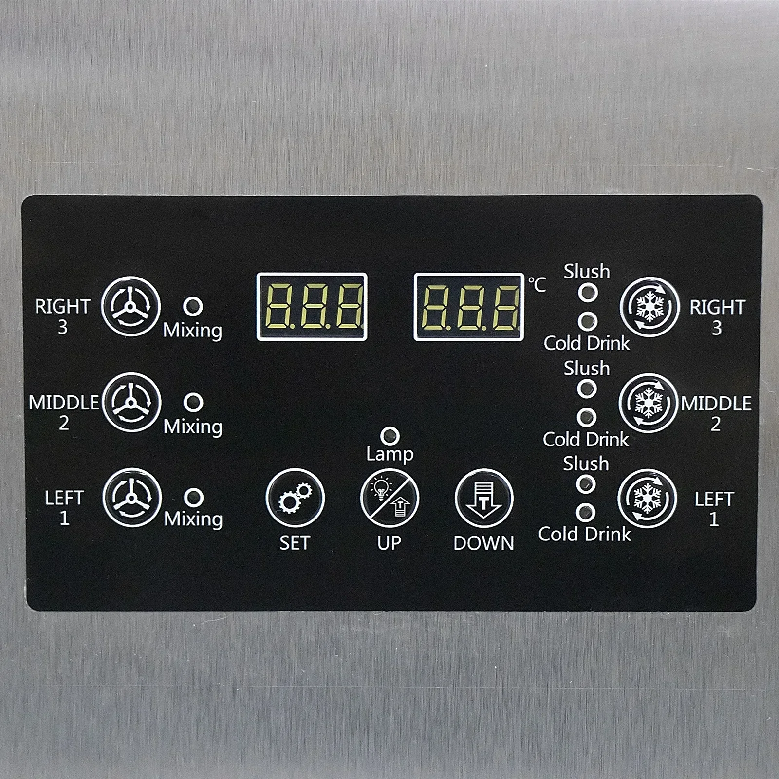 15l*3 Single Tank Commercial - European Plug Frozen Drink Slush Machine Snow Melting Machine