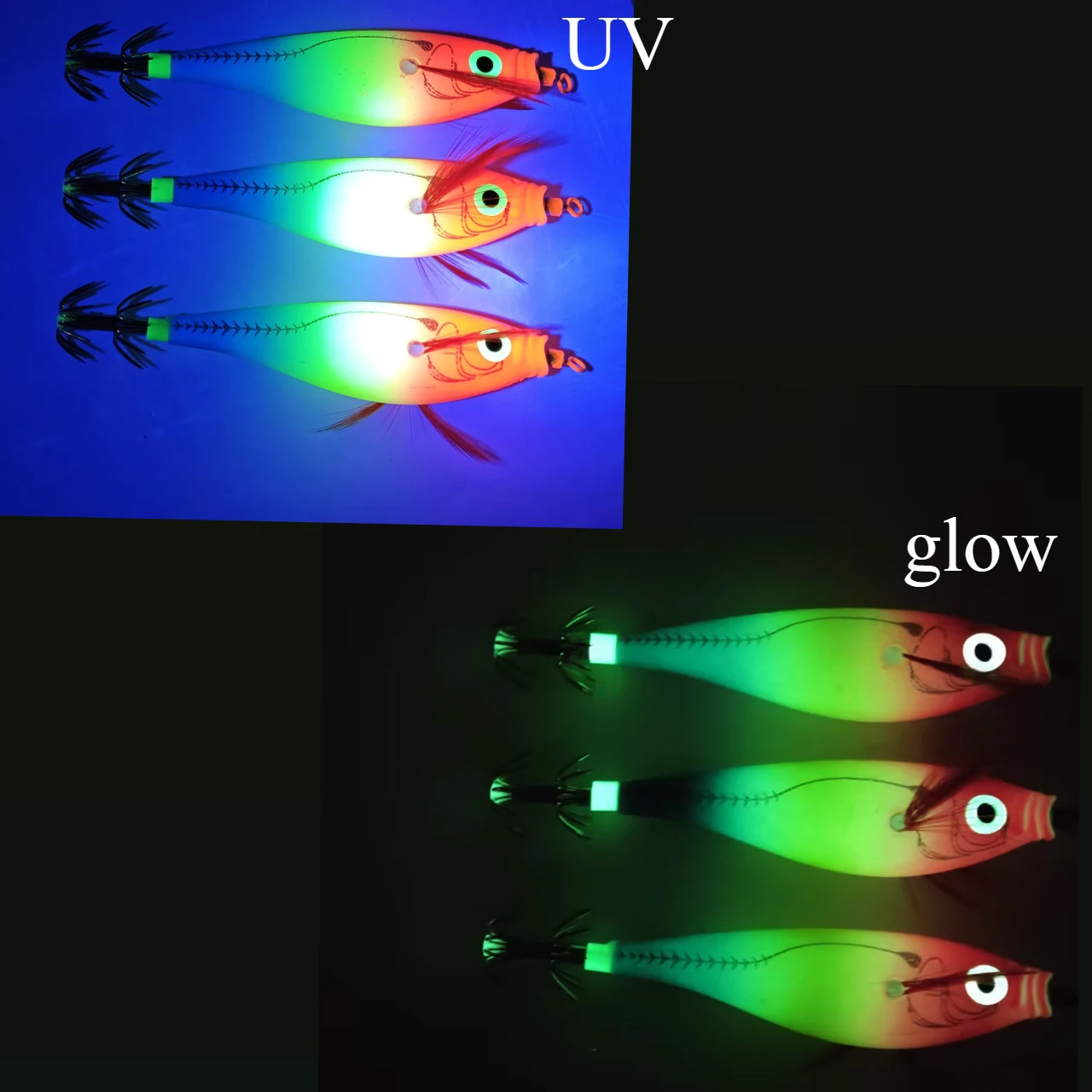 10 stuks 10cm Glow Squid Jig H - Fishing Equipment Carp recensie en prijs