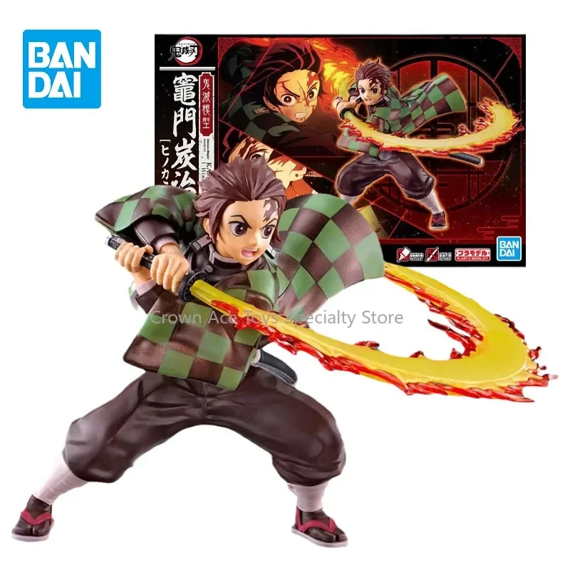 Demon Slayer Kamado Tanjirou Hinokami Kagura Rengoku Kyoujurou Tokitou Muichirou Collection Model Kit Action Figure Trendy Toys