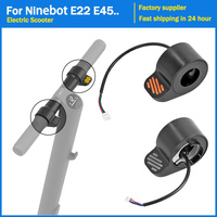 Finger Throttle For Ninebot E22 E22E E25 E45 Electric Scooter Brake and Accelerator Throttle Hall Assembly left right Parts