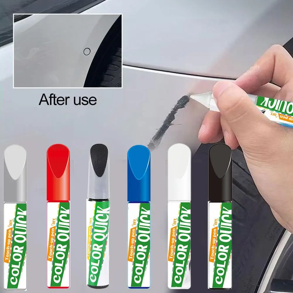 قلم طلاء لإصلاح خدوش السيارة، قلم إصلاح لتقشير طلاء جسم السيارة، إصلاح وطلاء اللمس، مناسب للسيارات، دراجة نارية H2K6