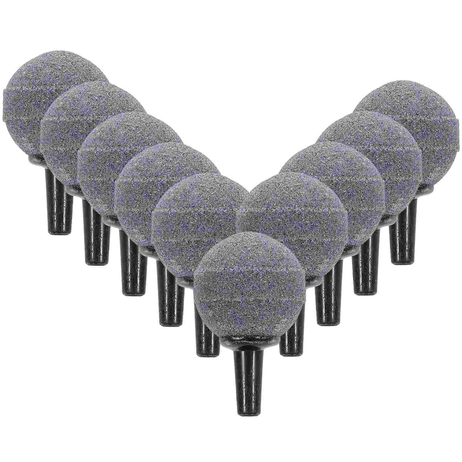 

10 Packs Ball Shape Air Stone Airstones Diffuser Bubble Tank Toy Pump Accessories