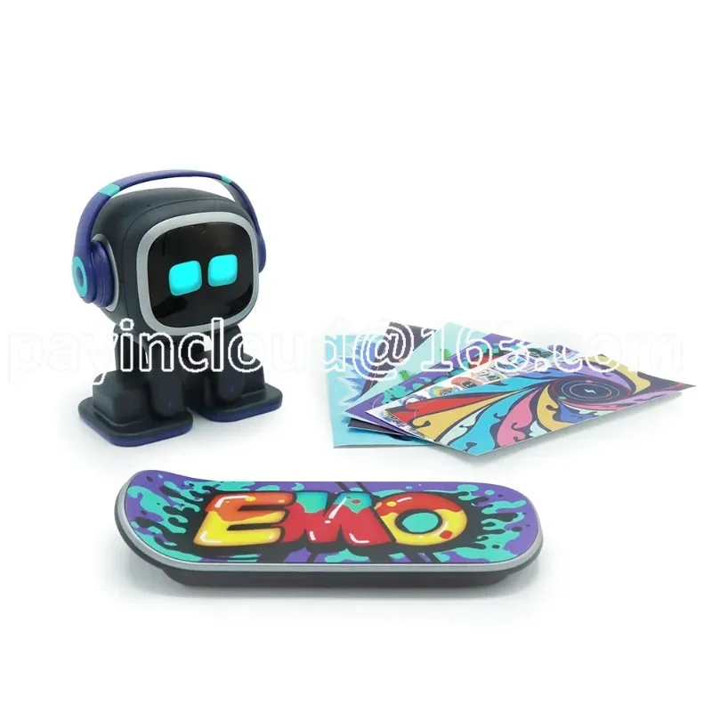 

Vector Same Team Emo Desktop Pet Robot Special Charging Panel Decorative Stickers