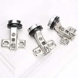 Kitchen Cupboard Glass Door Hinge Home Wine Cabinet Hardware 26mm Cup Screws Dropshipping#734