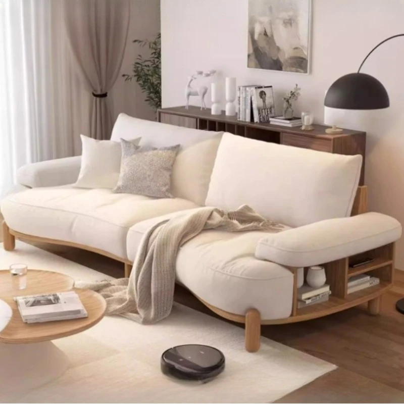 

Italian Beige Living Room Sofas 3 Seater Aesthetic Modern Loveseat Office Couch Bedroom Nordic Divano Soggiorno Furniture Home