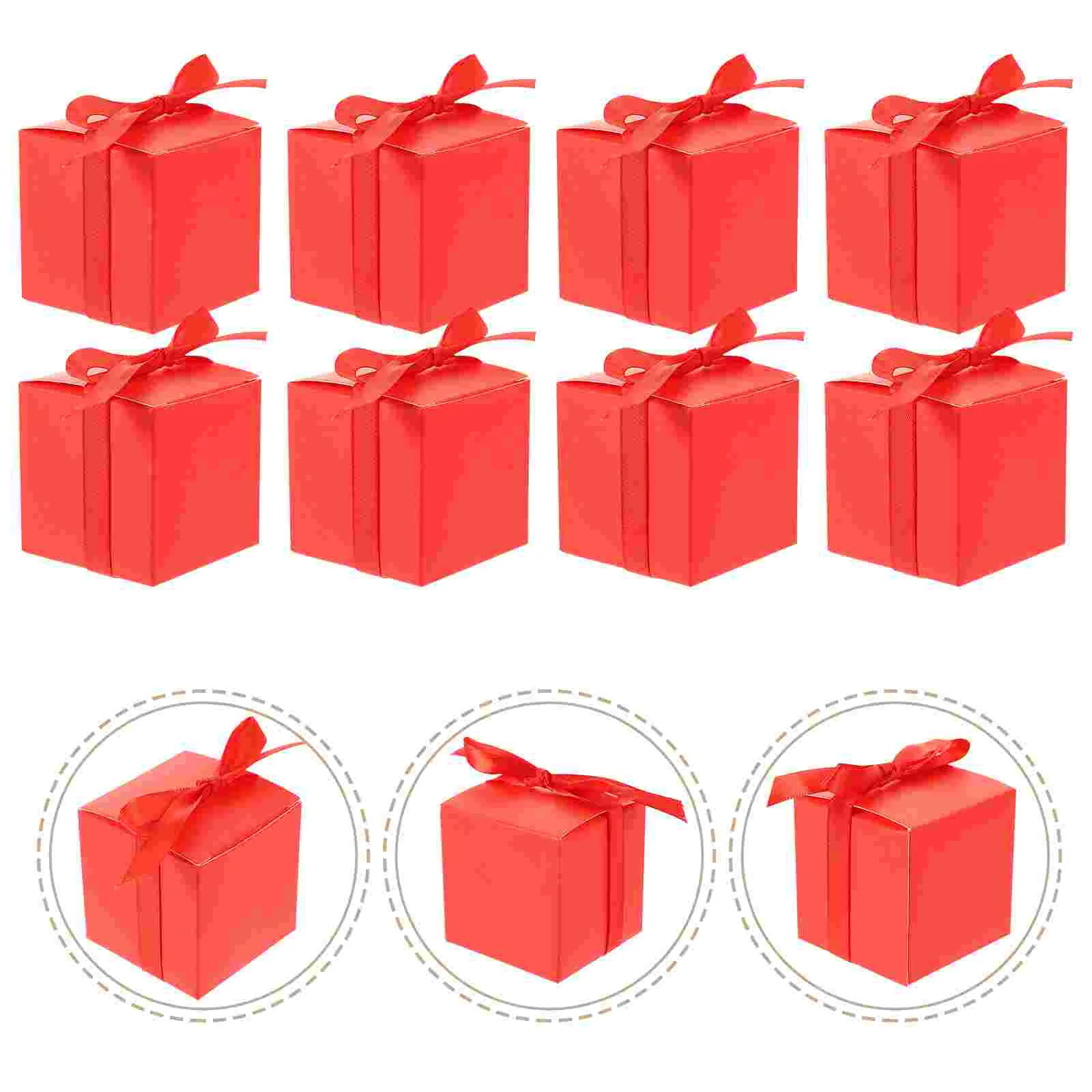 Multi-function Candies Case Candy Box Boxes Gift For Cookie Wrapping Kraft Paper