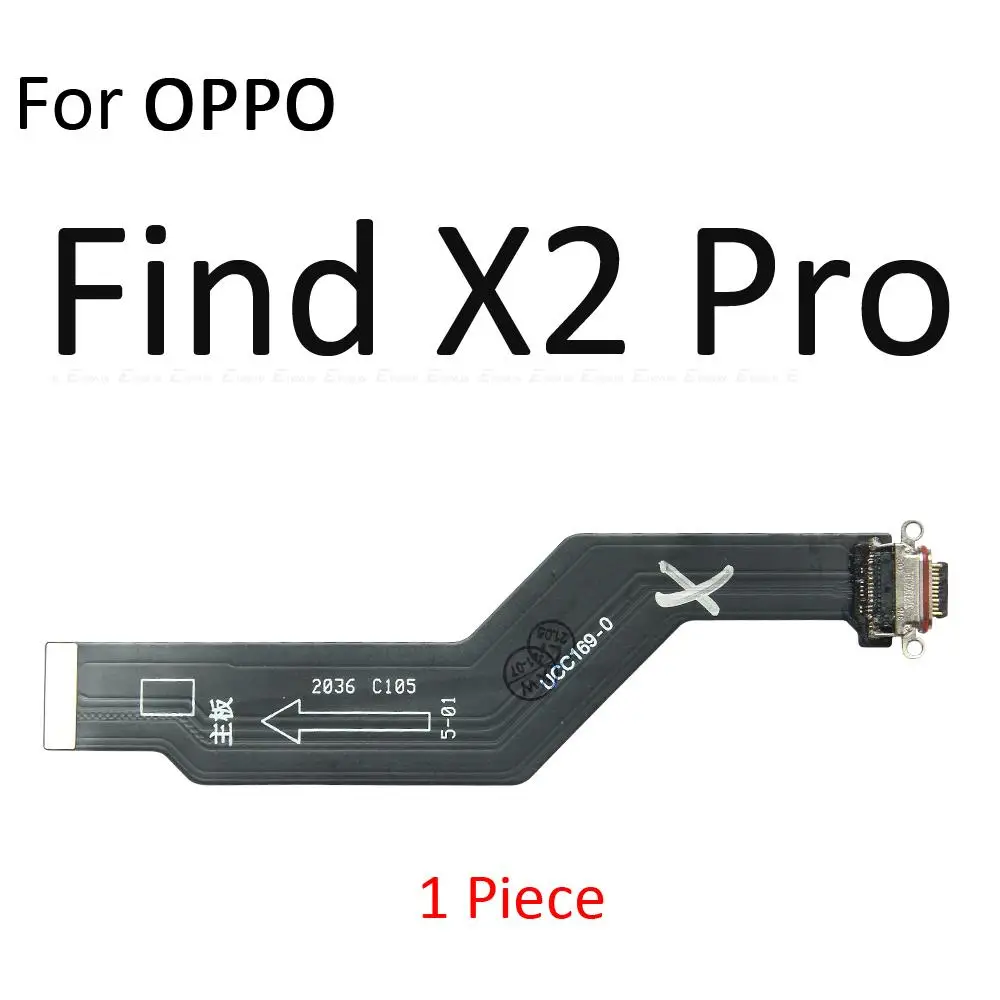 For OPPO Find X3 X2 X R17 RX17 R15 Neo Pro Lite R15x Charging Port Jack Board Charger USB Connector Dock Flex Cable