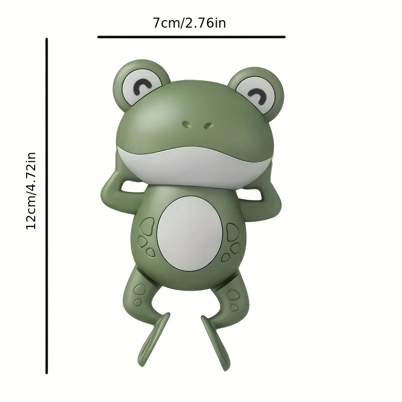 Bath Frogs for Kids, Swimming Frog Toys in Assorted Colors, Frog Bathtub Toys for Kids That Swim in Water