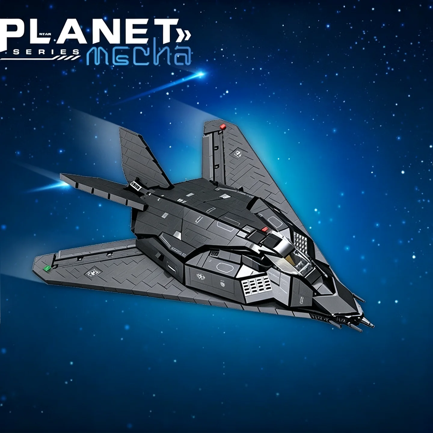 

F-117A Nighthawk Fighter Model Building Blocks Assembly Toy Festival Gift
