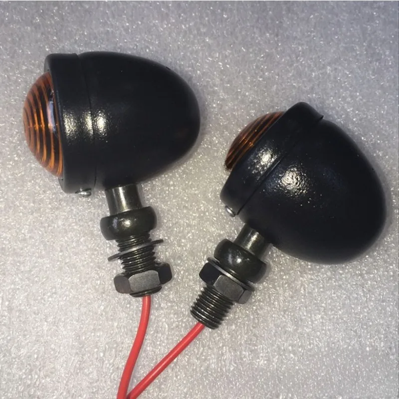 

Motorcycle modification retro metal turn signal light turn signal light retro modification universal small turn signal light