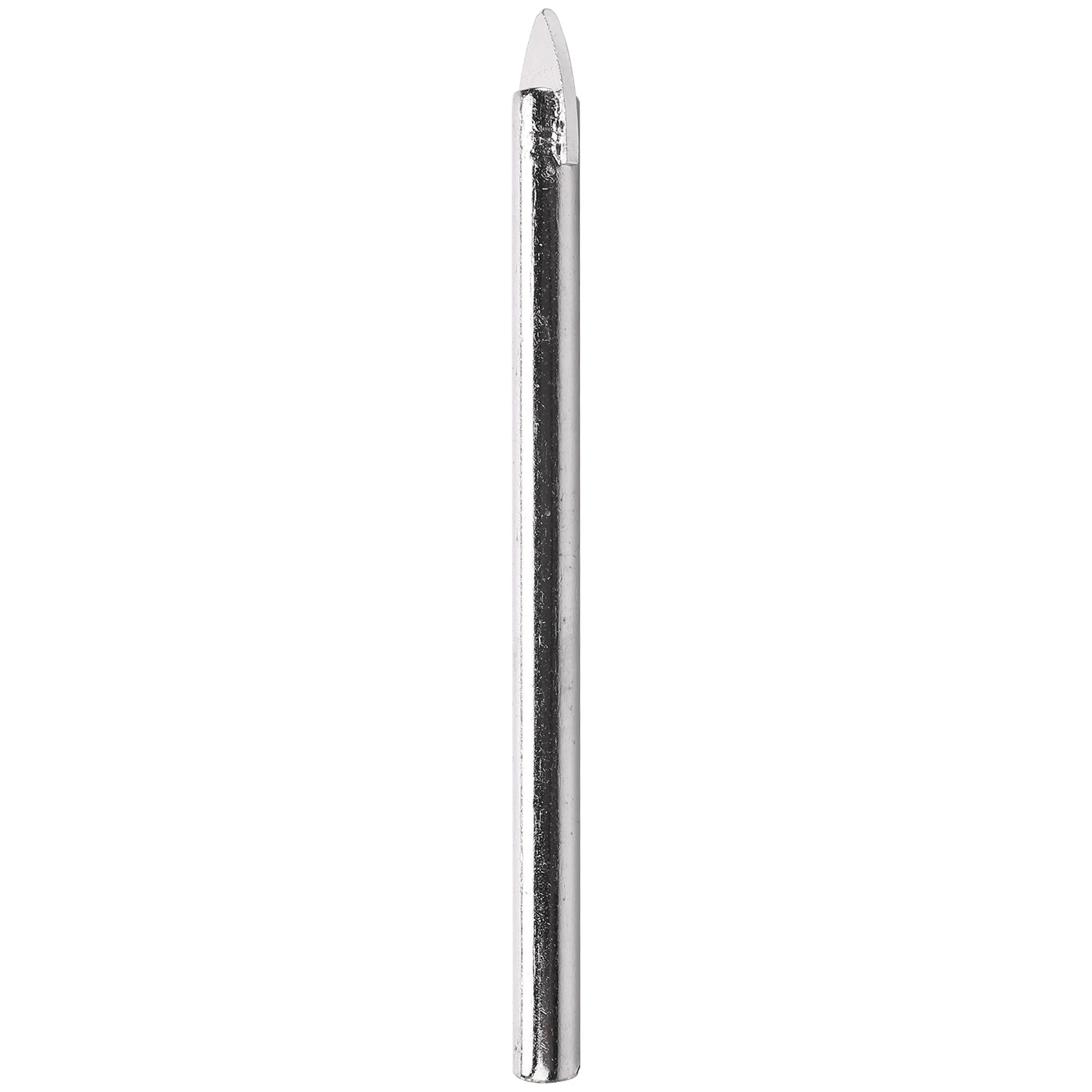 Cabezal de punta de lanza piezas, broca de vidrio para azulejos de mármol y cerámica, vástago redondo de 6MM, herramientas de perforación para azulejos de baño, 10 Uds.