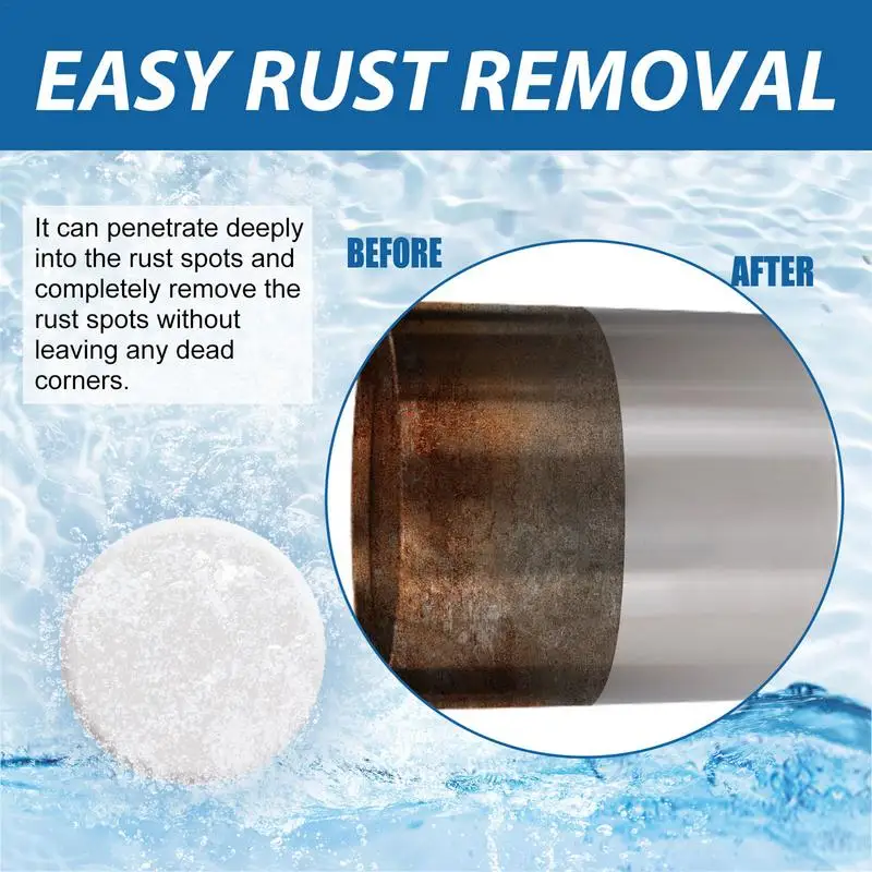 Rust Stain Remover Powerful Kitchen Rust Remover Kitchenware Cleaning Agent Non-irritating Rust Dissolver Stainless Steel Rust