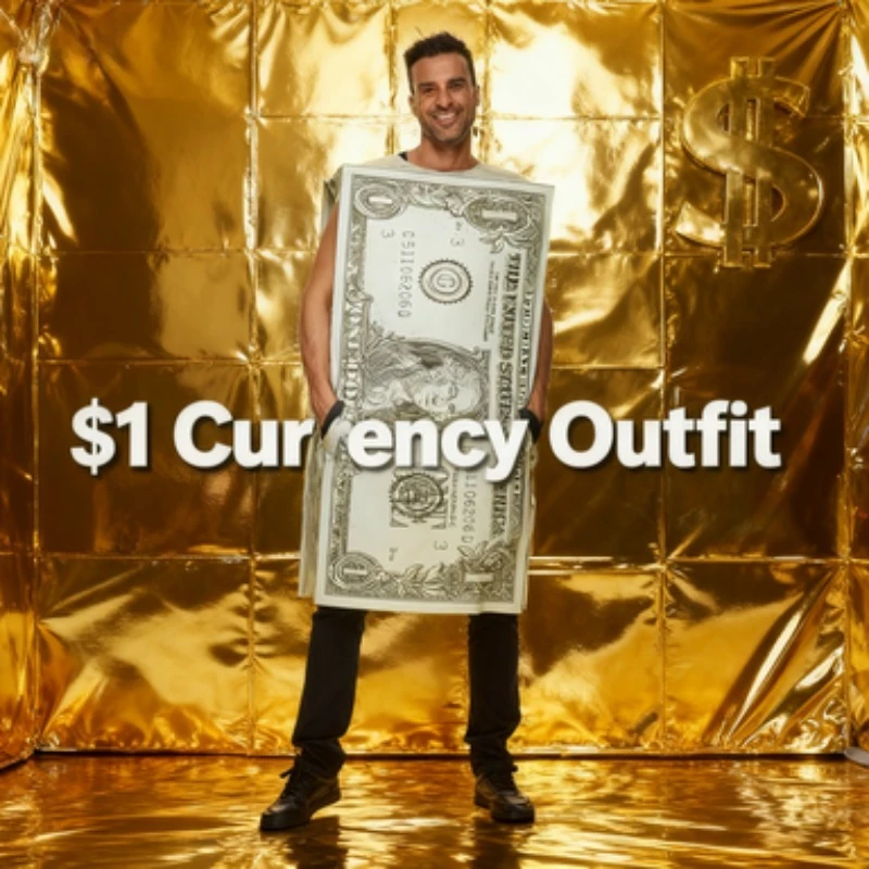 

Men Women Stage Performance Funny Theme Wear Cosplay Funny Bill Set Costume