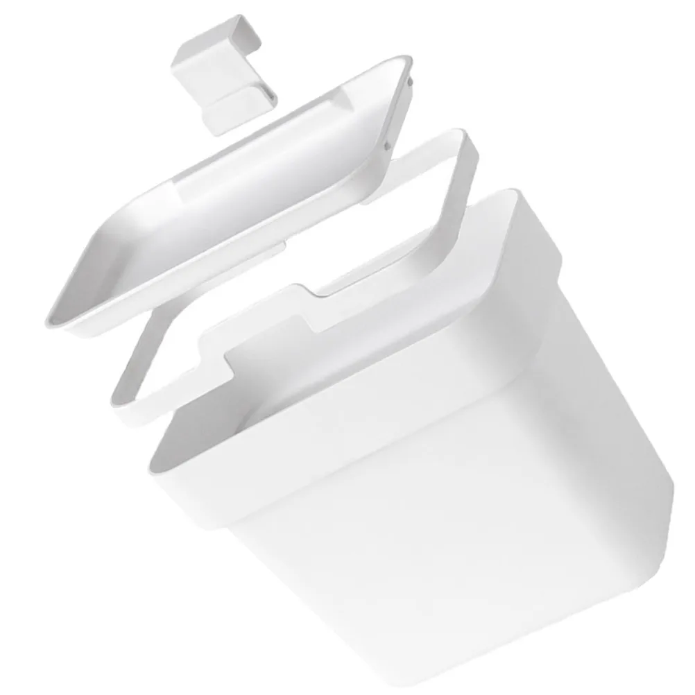 

Bright Color Hanging Trash Can Cabinet Mount Kitchen Garbage Basket Compact Size for Home Office Bathroom Use Cupboard Bin