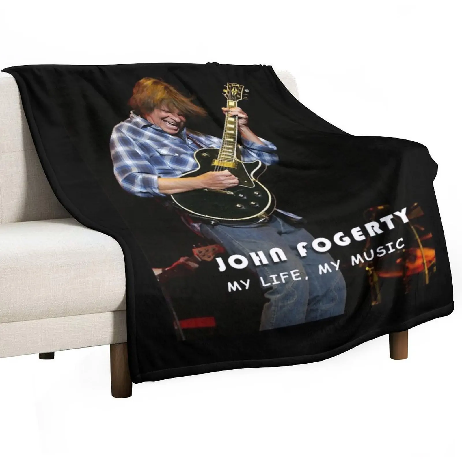 John Fogerty My life, My music Untitled Essential Throw Blanket Moving Sleeping Bag for sofa Cute Summer Beddings Blankets