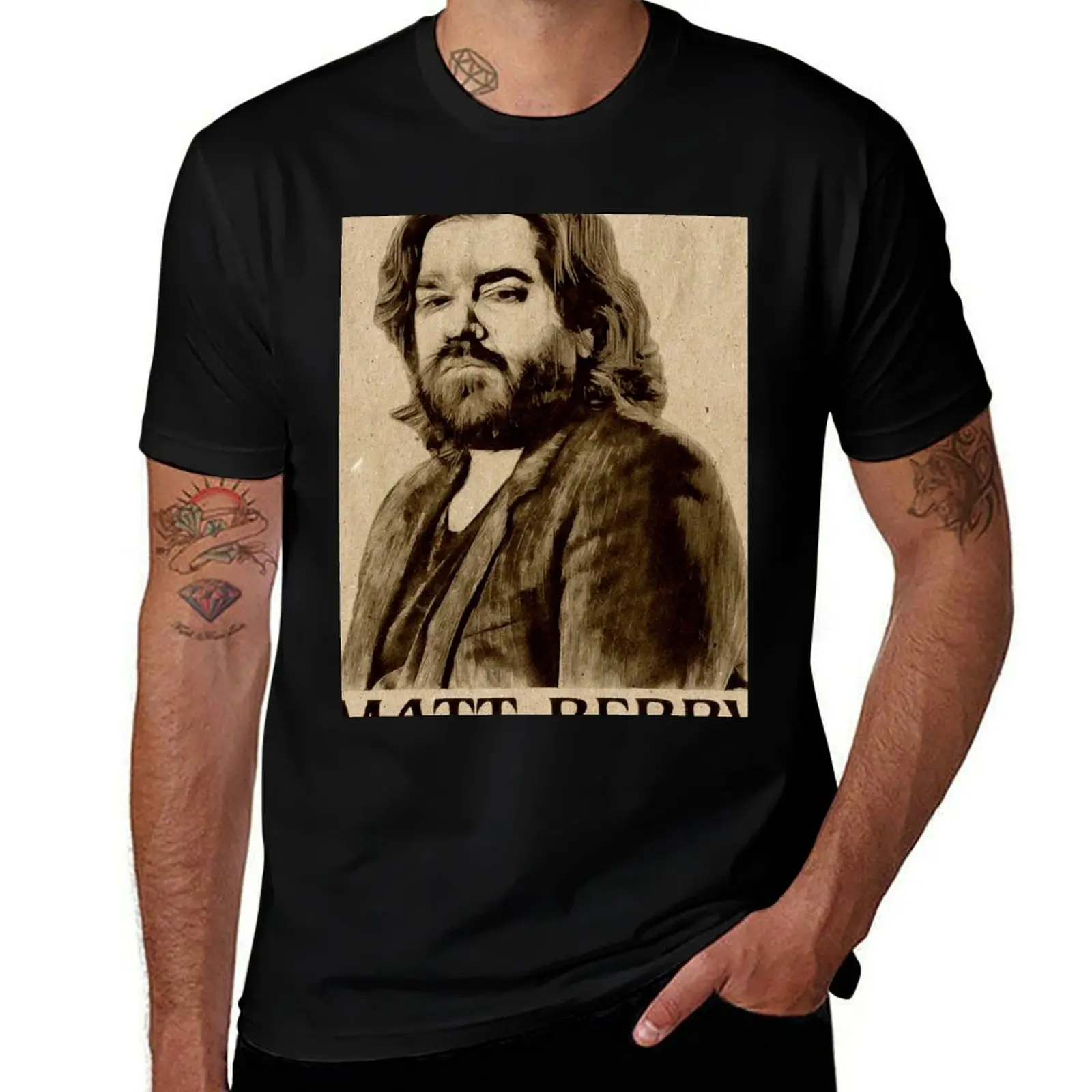 

Matt Berry, Distinct Voice T-Shirt vintage clothes vintage graphic tee anime figures street wear mens clothing