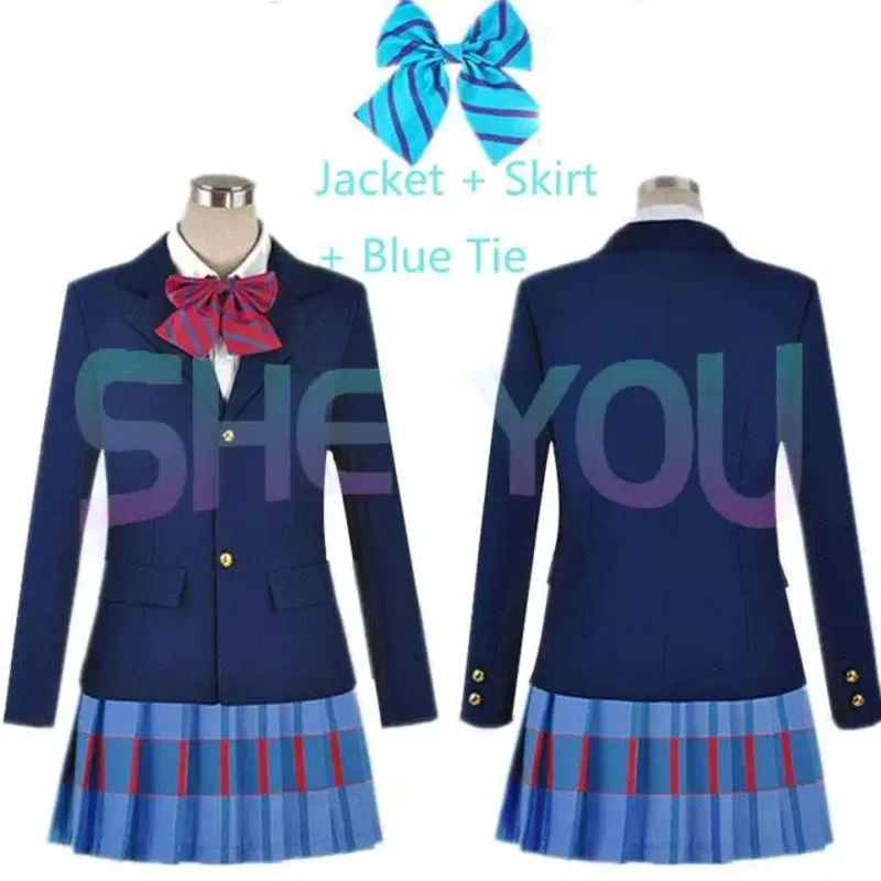Love Live! Love Live Cosplay Costumes Lovelive Kousaka Honoka Minami Kotori Ayase Eli Tojo Nozomi Nishikino Maki School Uniforms