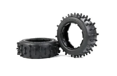 Wear-resistant Large Nail Tire Tread Assembly For 1/5 ROFUN HPI BAJA 5B