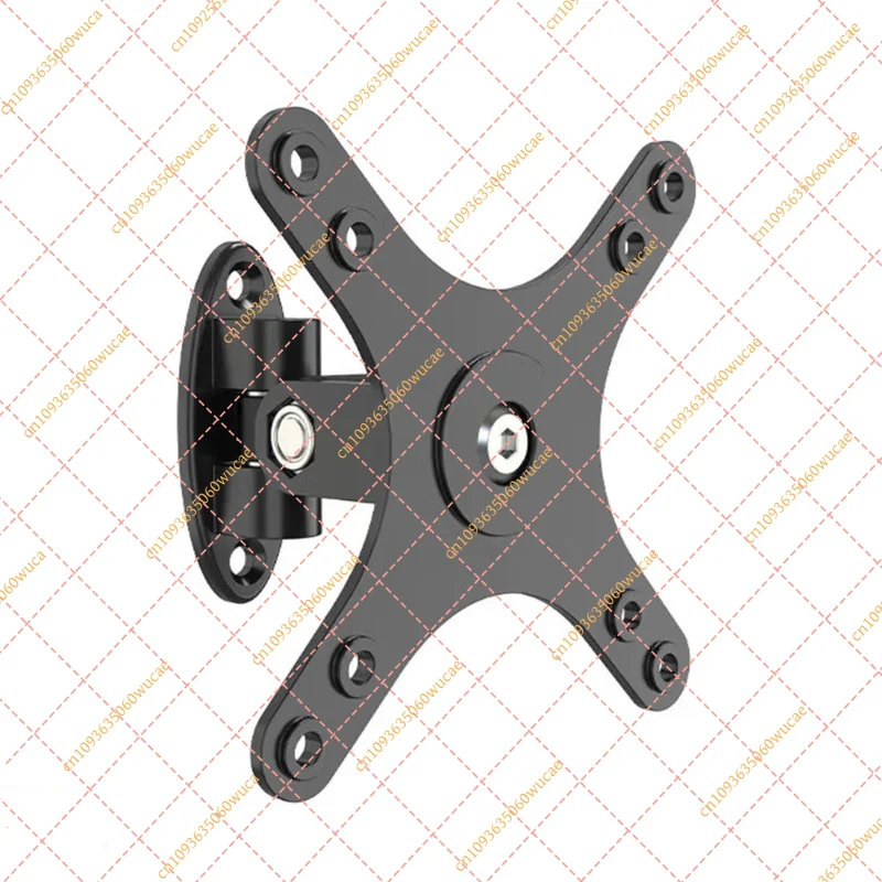 

1PC Monitor Screen Mount Adapter Support Arm 1/4" Screw Hole Compatible VESA 75/100mm For Flexible Installation