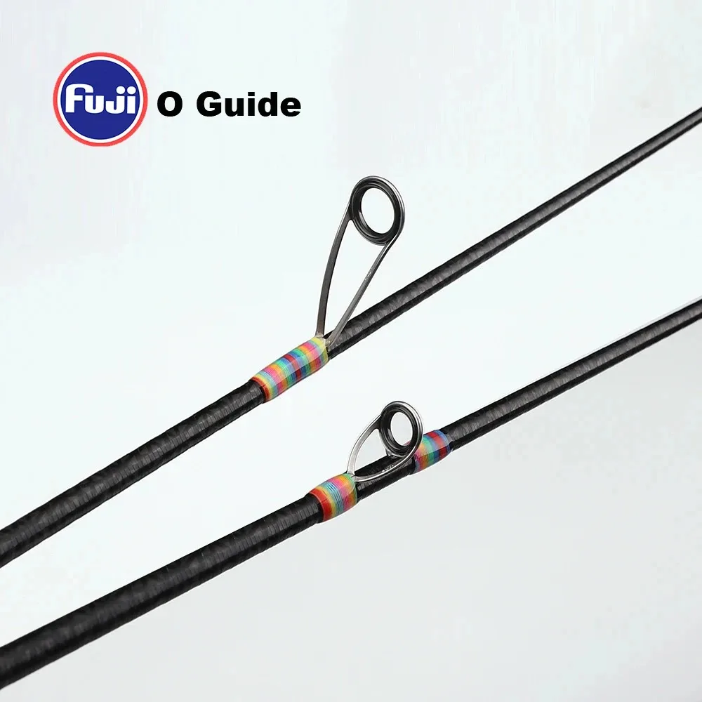 Imagem -02 - Taigek-vara de Pesca Ultraleve tipo de Truta Fuji Guide Lure Rod Giratório ul Ultra Leve 153 m 168 m 18 m 215g 18g