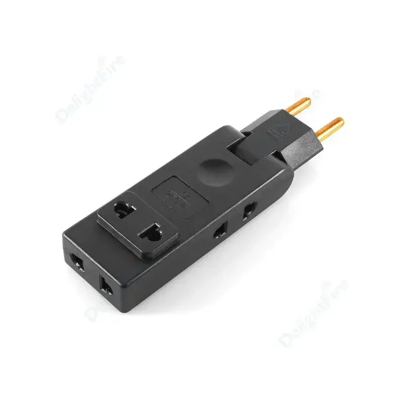 4 in 1 EU Plug Adapter 180 Degree Euro American To European 4.8mm Power Adapter Electrical Outlets US To EU Power Converter