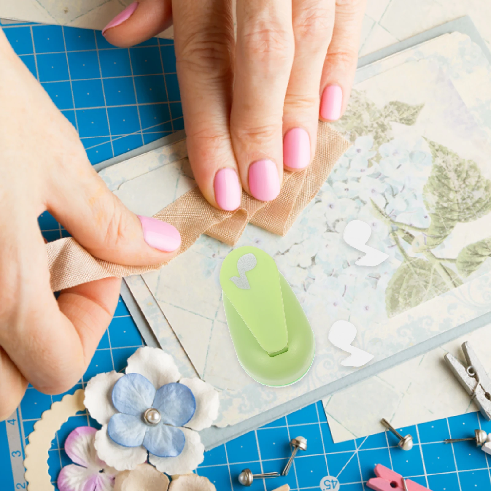 

Paper Puncher Diy Scrapbooking Craft Hole Punch For Handmade Cards Lovely Shape Design Portable Lightweight Art Craft