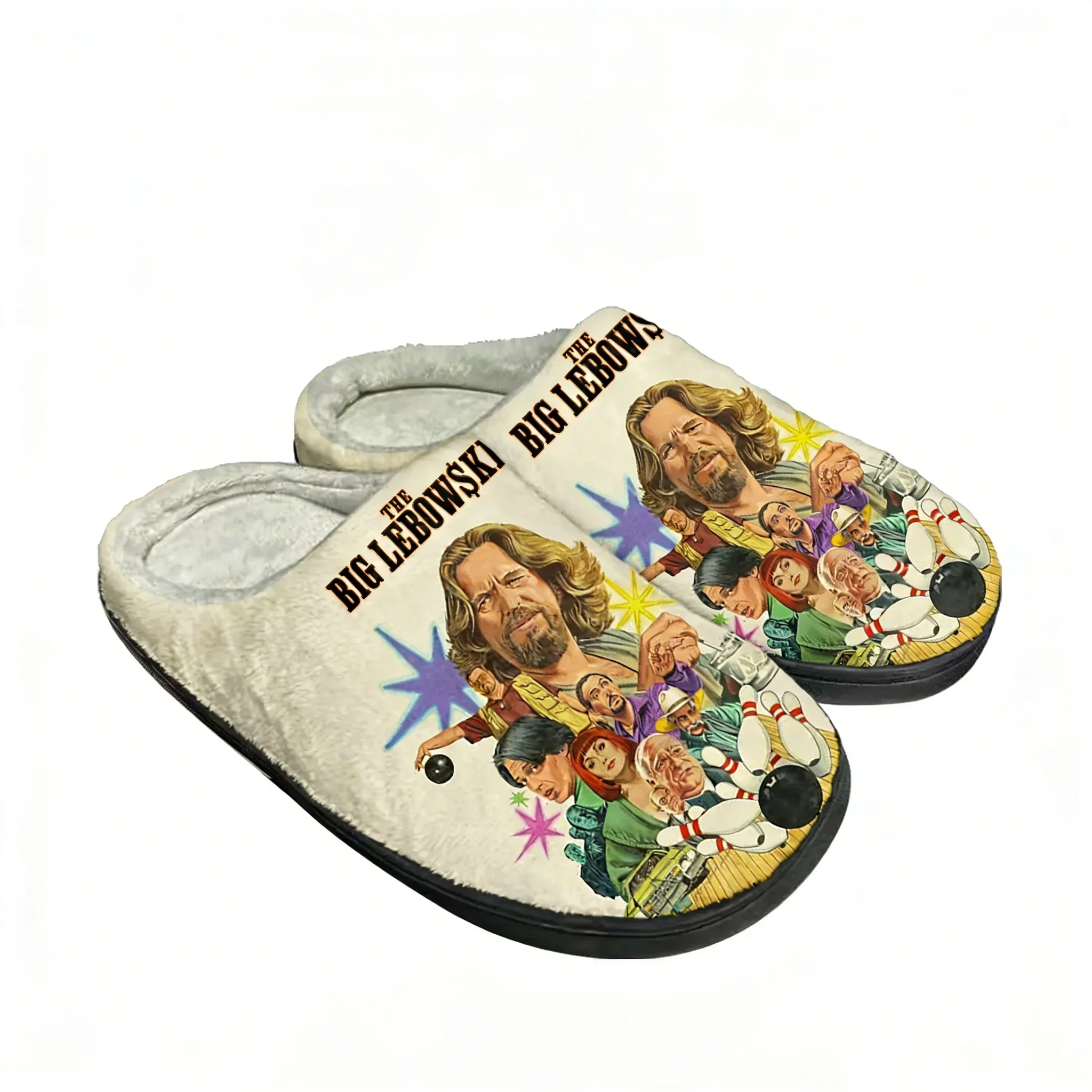 

The Big Lebowski Cotton Shoe Family Slipper Men Women Teenagers High Quality Plush Indoor Casual Warm Shoes Customize Slipper