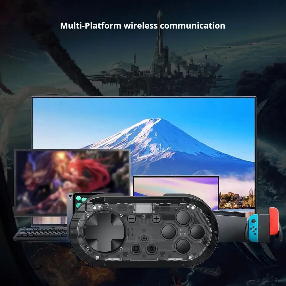 Mini Game Controller Wireless Multi-platform Connection Controller Portable Rechargeable Mini for Multi-platform for Gaming