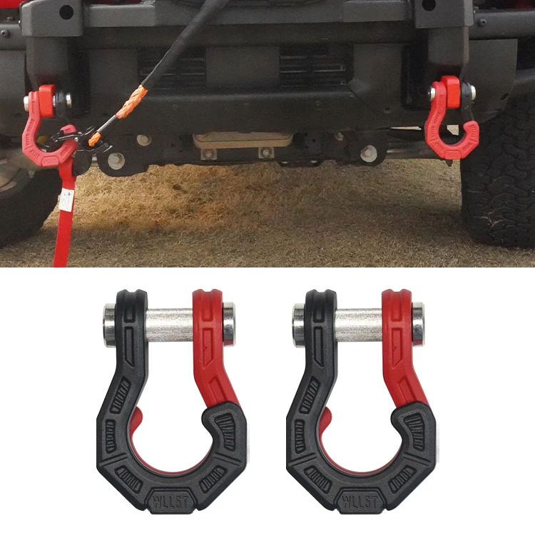 

Flying Wing Universal Steel Hitch Receiver Trailer Towing Hanger Pull Ring Tow Hook Tow Shackle Split D Ring Shackles