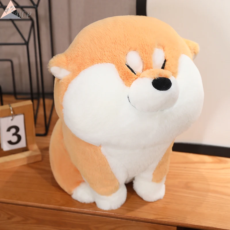 

Kawaii Shiba Inu Plush Toy Pillow, Cute Dog Girl Stuffed Animal Doll for Birthday Gift, Soft Squishy Pillow
