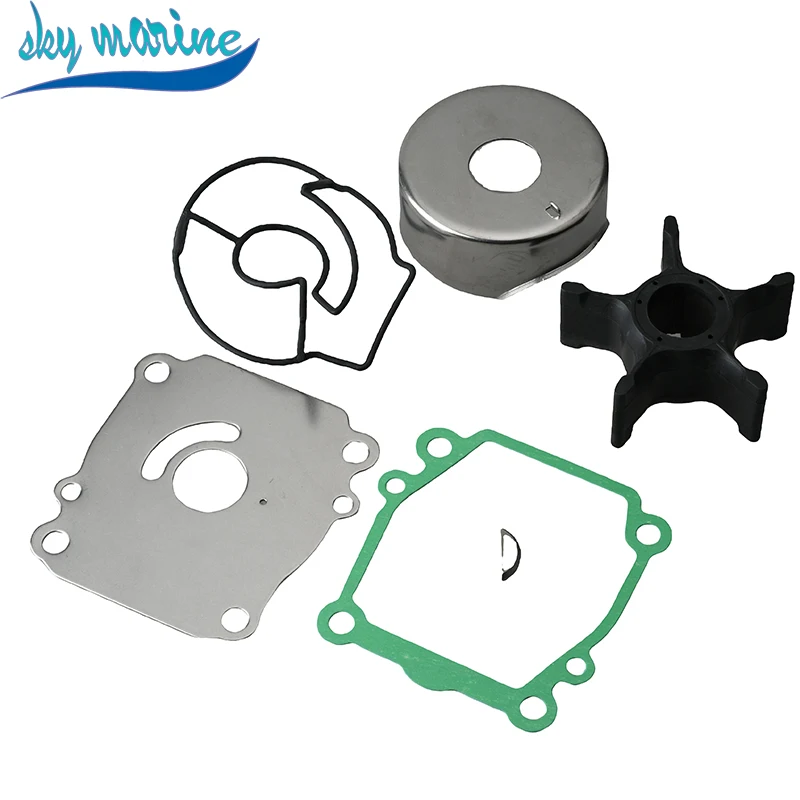 17400-92J21 Water Pump Impeller Repair Kit for Suzuki Outboard DF 90 100 115 140 Motor 17400-92J22 17400-92J23