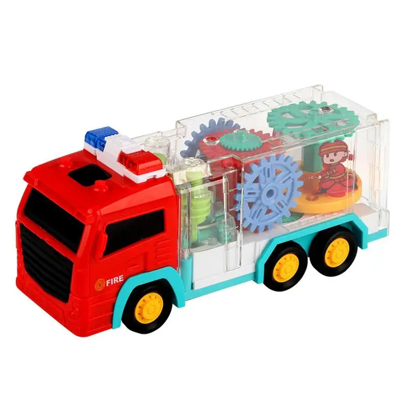 

Toy Fire Truck Fire Rescue Vehicle Toys With Changeable Lights Wear Resistant Toys Vehicles For Kids 3-5 Christmas Birthday