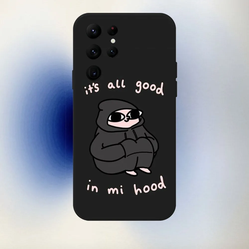 Funny Ketnipz Cute Phone Case For Samsung S24,23,22,30,21,10,9,Ultra,Plus,Lite,FE,5G Black Soft Case