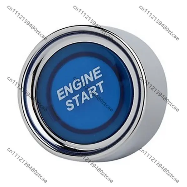12V 50A Ignition Start Push Button Switch Auto Modification One Touch Starter Control Accessory