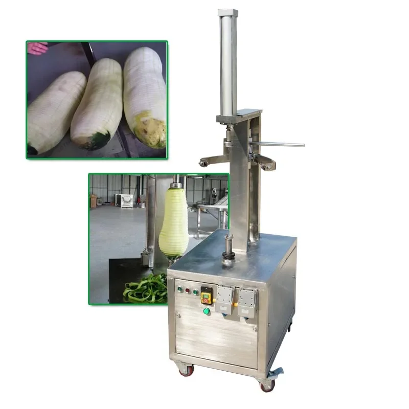 Stainless Steel Large Electric Peeler Automatic Pumpkin Peeling Machine Watermelon And Cantaloupe Peeling Machine