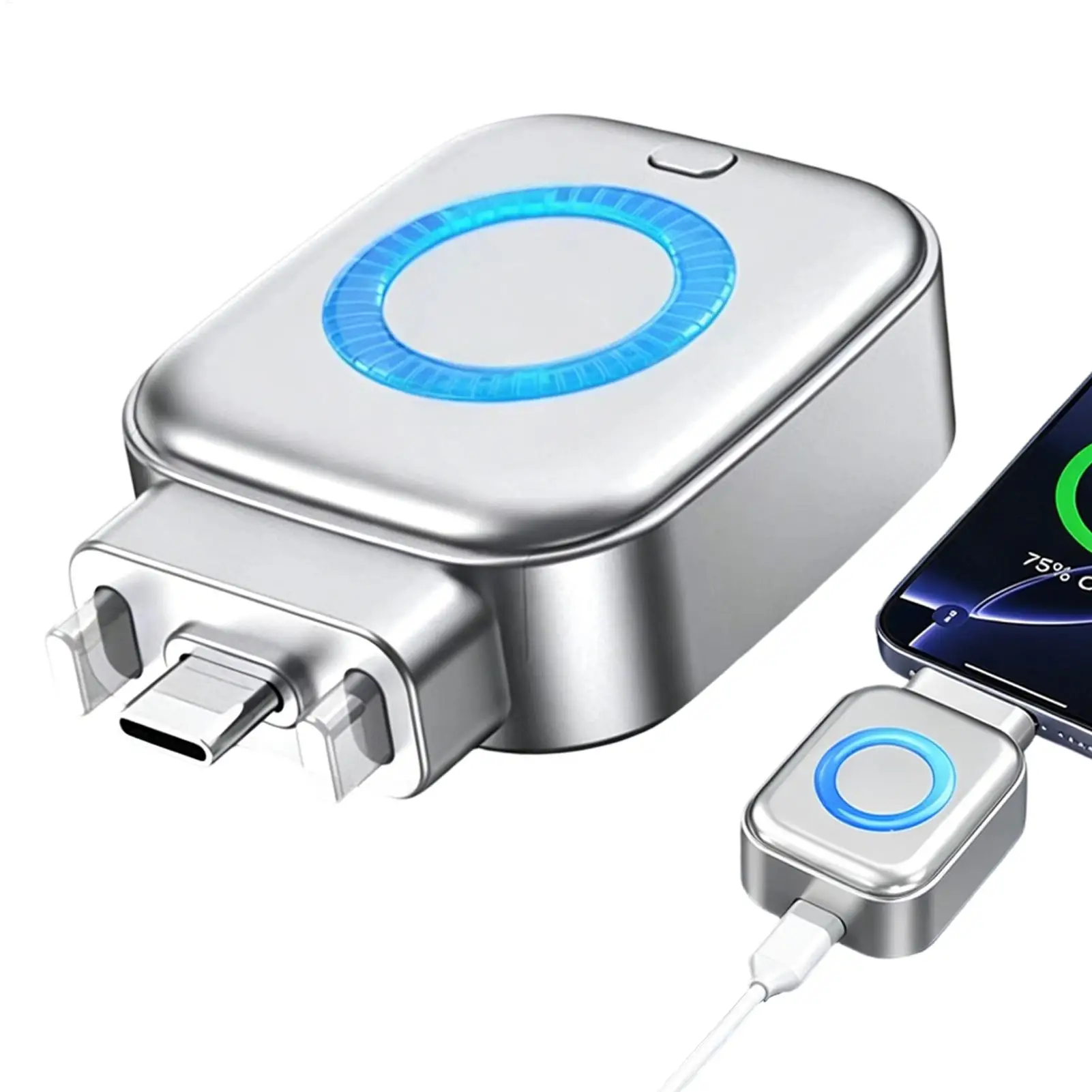 Auto Disconnect Charger 140W Auto-Ejection Portable Power-Off Protection Power Splitter Adapter for Mobile Phone Tablet Camera