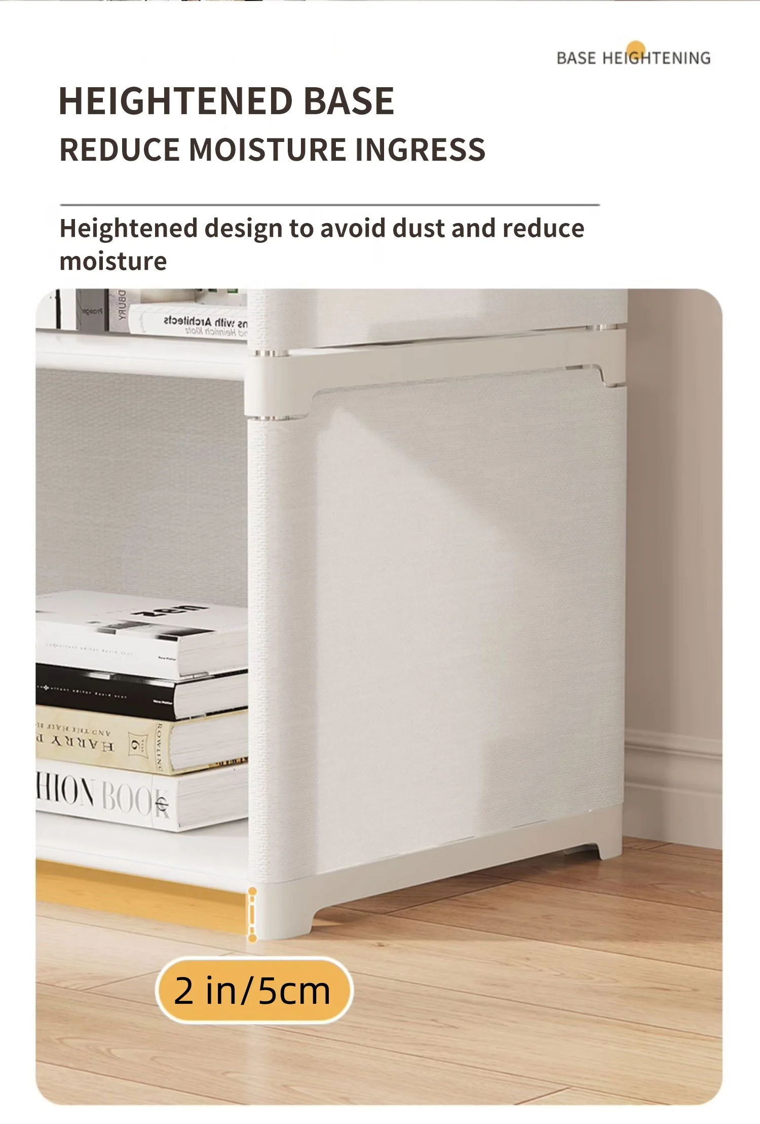 6-lagiger Schlafzimmer-Kleiderschrank, Aufbewahrungsregal, Kleiderschrank mit Vorhang – staubdichter Organizer für Steppdecken, Kleidung, Decken, Bücherschuhe – Detail 5