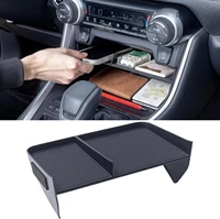 Organizador de consola para teléfonos con fundas para accesorios Toyota RAV4 y RAV4 Prime 2019-2024