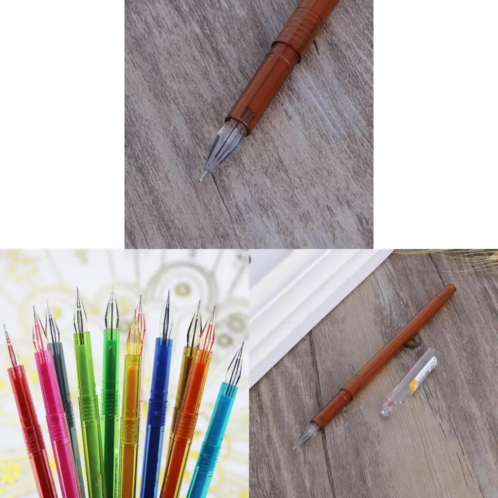 

M5TB Diamond Gel Pen School Supplies Draw Random Colored Pens Student Candy Color