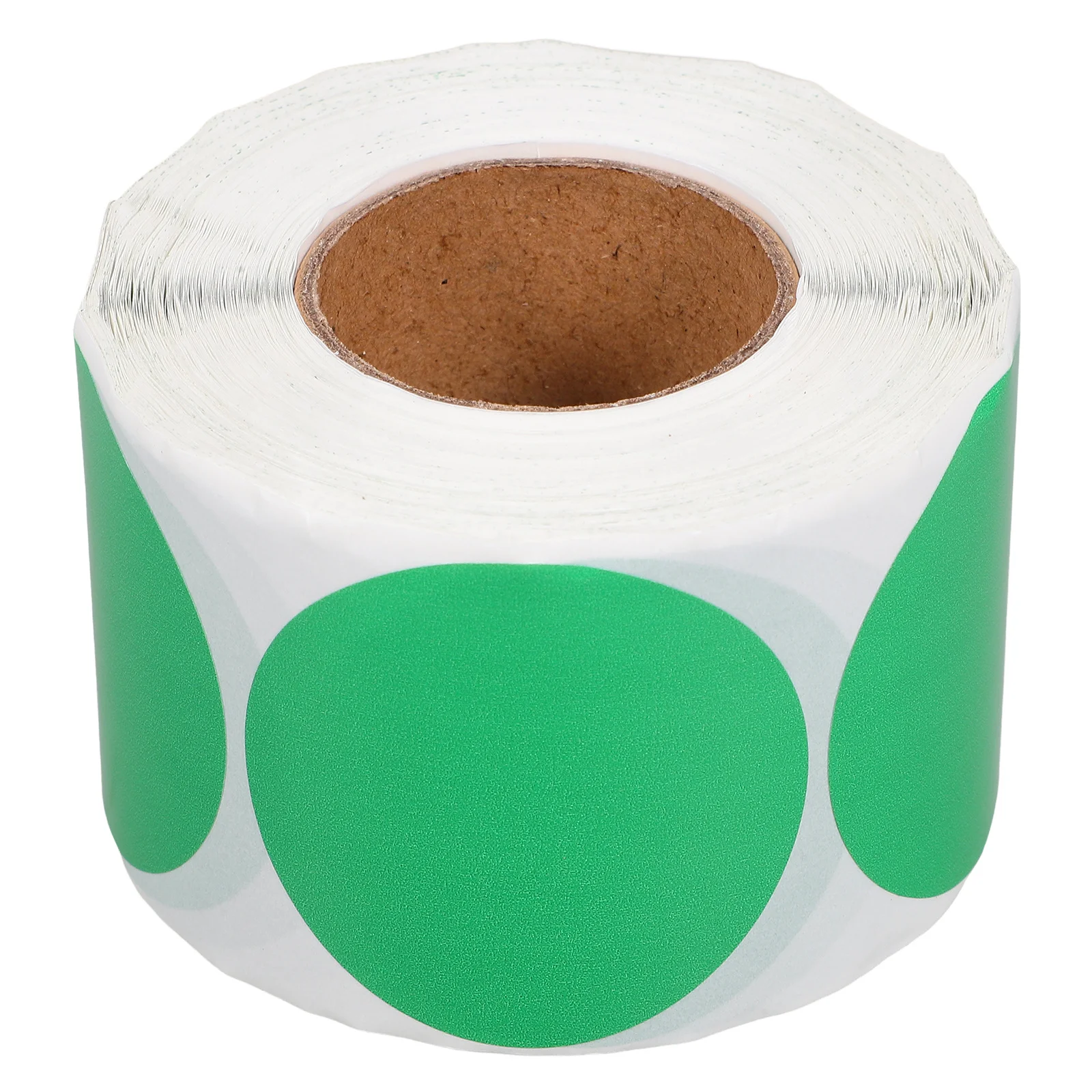 

1 Roll Round Label Sticker Blank Printable Adhesive Thermal Printer Paper for Mailing Shipping Address Labels