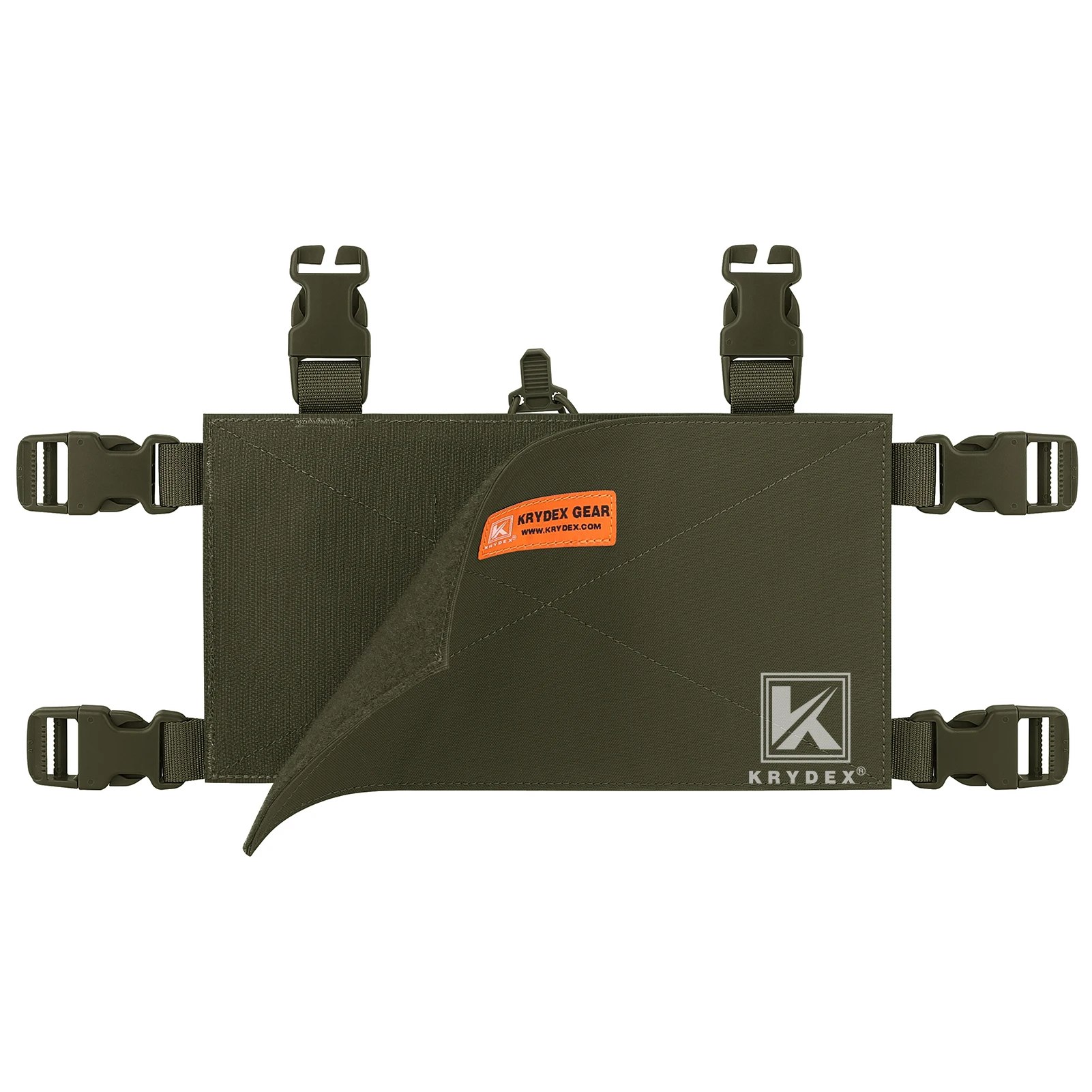 KRYDEX Triple porta cargadores 556 con bolsas GP para chaleco táctico - imagen 2