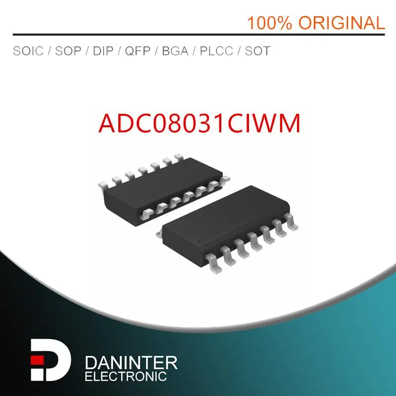 

ADC08031CIWM ADC08031 SOP14 10 шт./лот